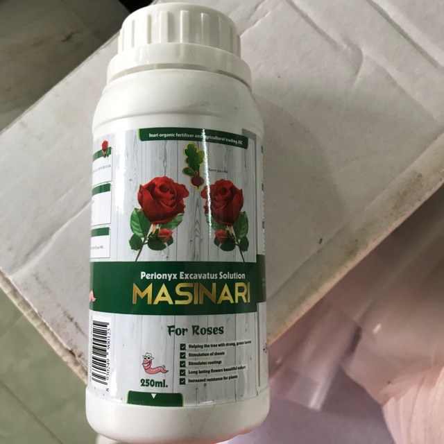 Dịch trùn quế cho hoa Hồng MASINARI 250ml