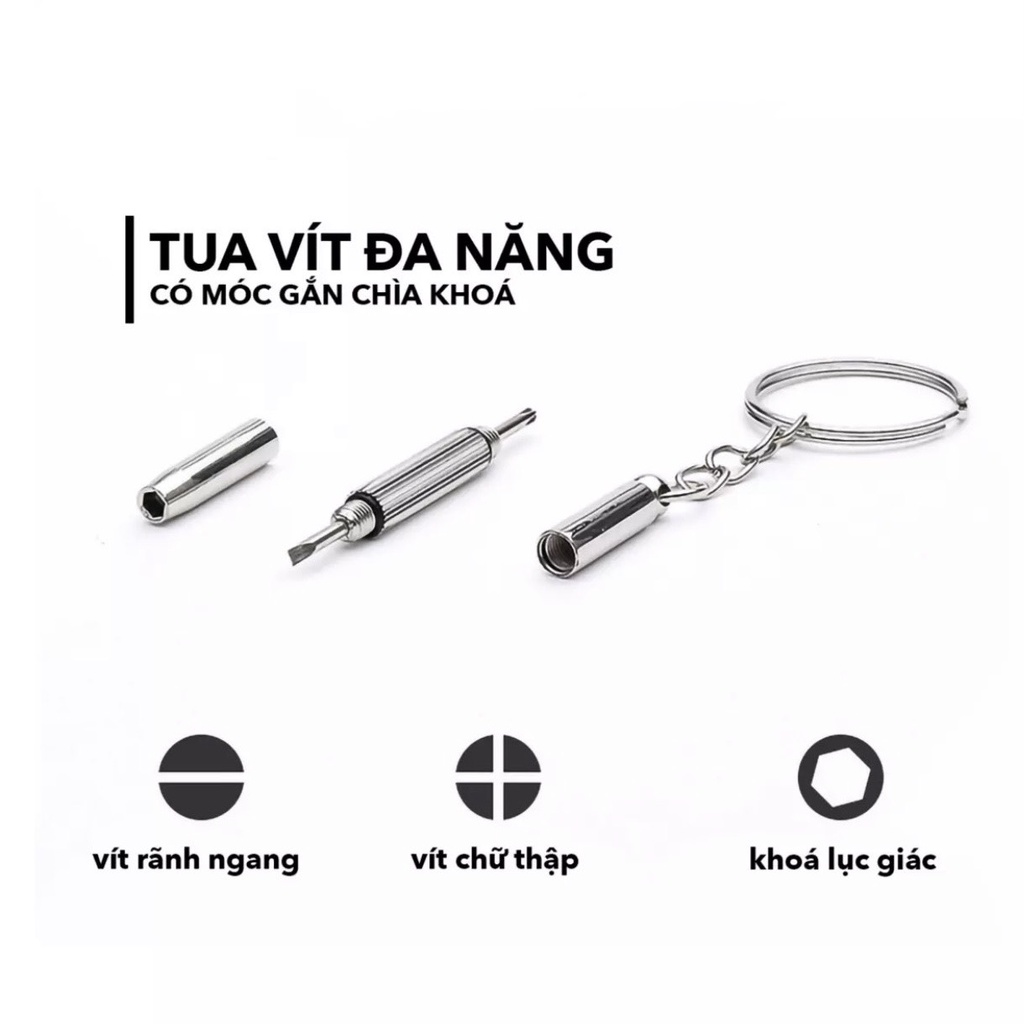 Tua vít mắt kính A&amp;E vít đa năng điều chỉnh ốc nhỏ