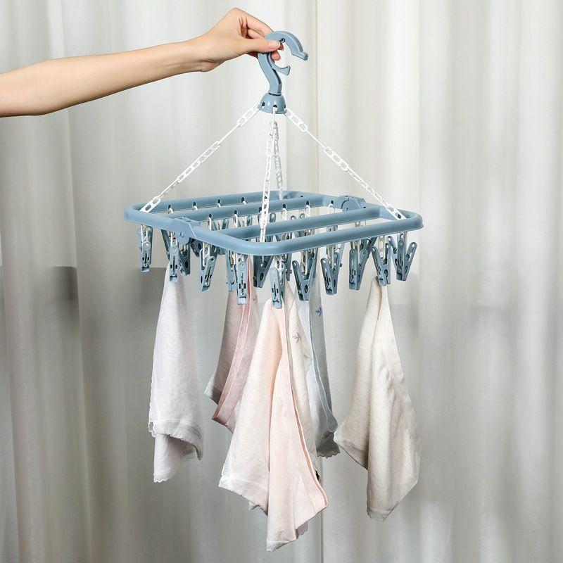 móc phơi đồ có kẹp vuông loại 32 kẹp