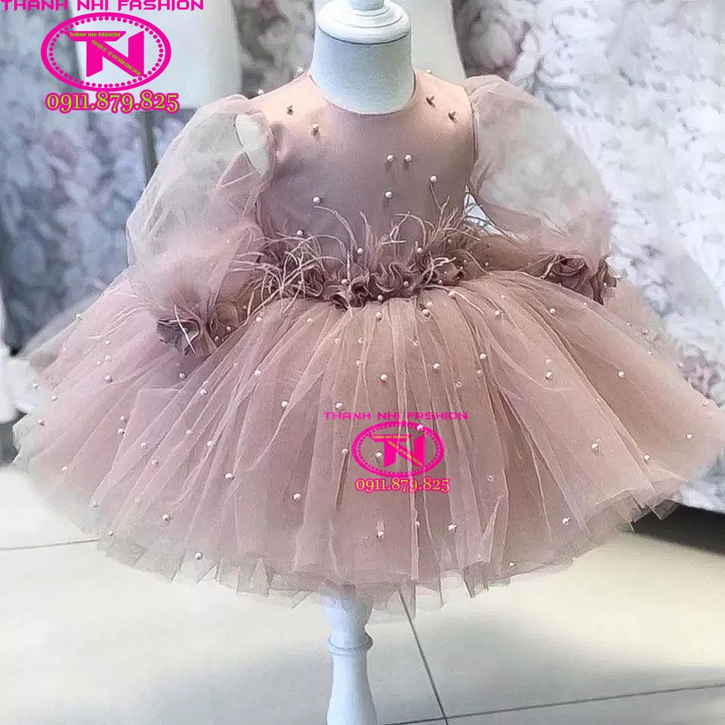 Váy Tiểu Thư Thiết Kế cho bé - Váy Công Chúa TN003