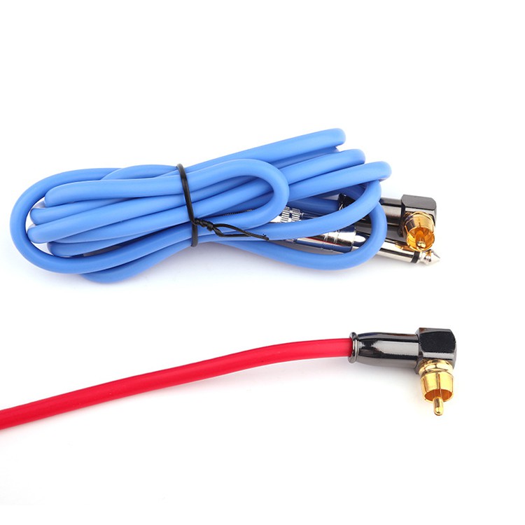 Dây Cáp RCA Đầu Vuông Góc Phải Dành Cho Máy Xăm