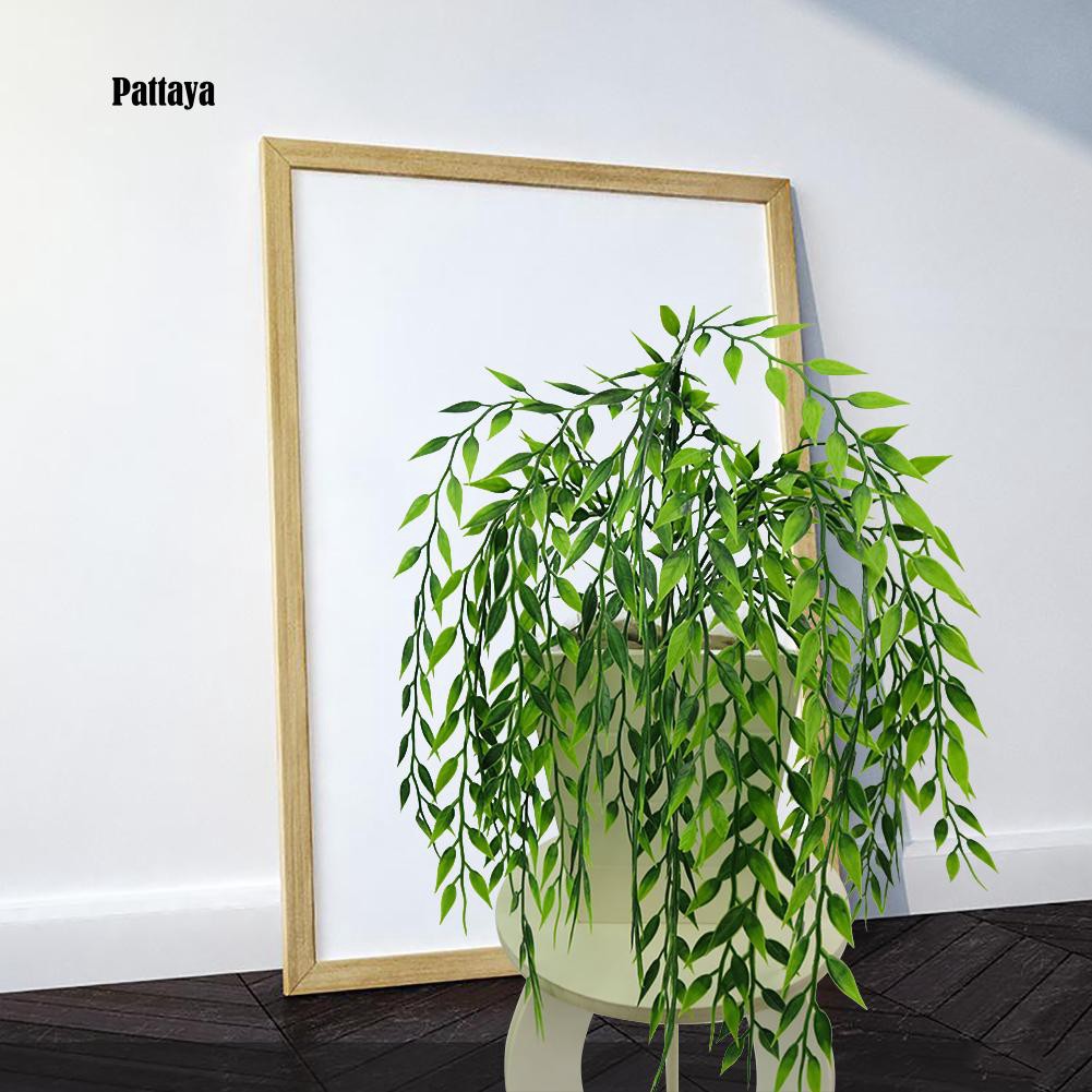 1 Bó Cây Liễu Nhân Tạo Bằng Nhựa Dùng Cho Trang Trí