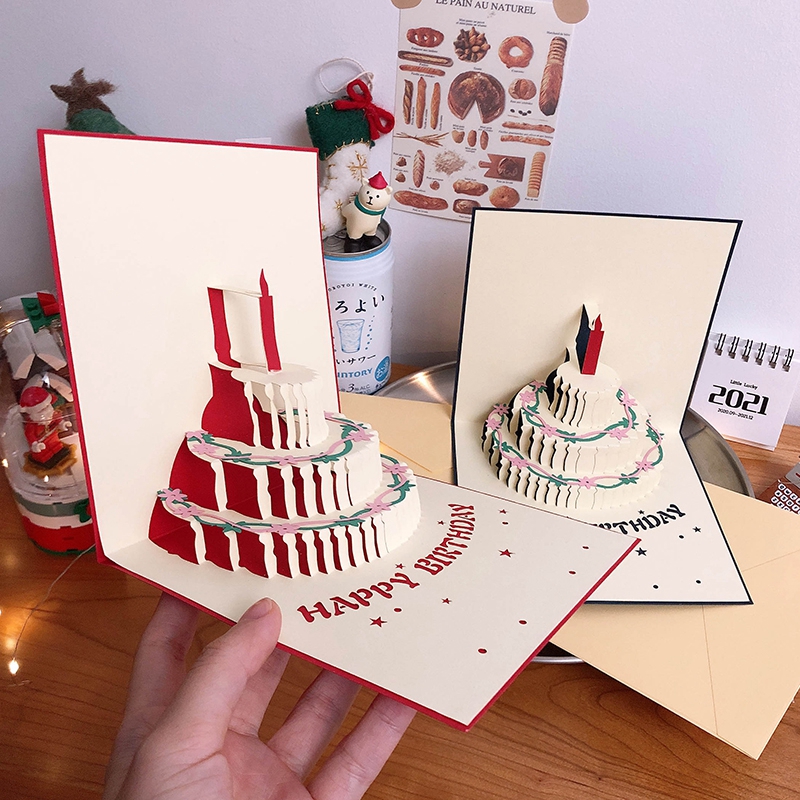 Thiệp giáng sinh 3D sáng tạo