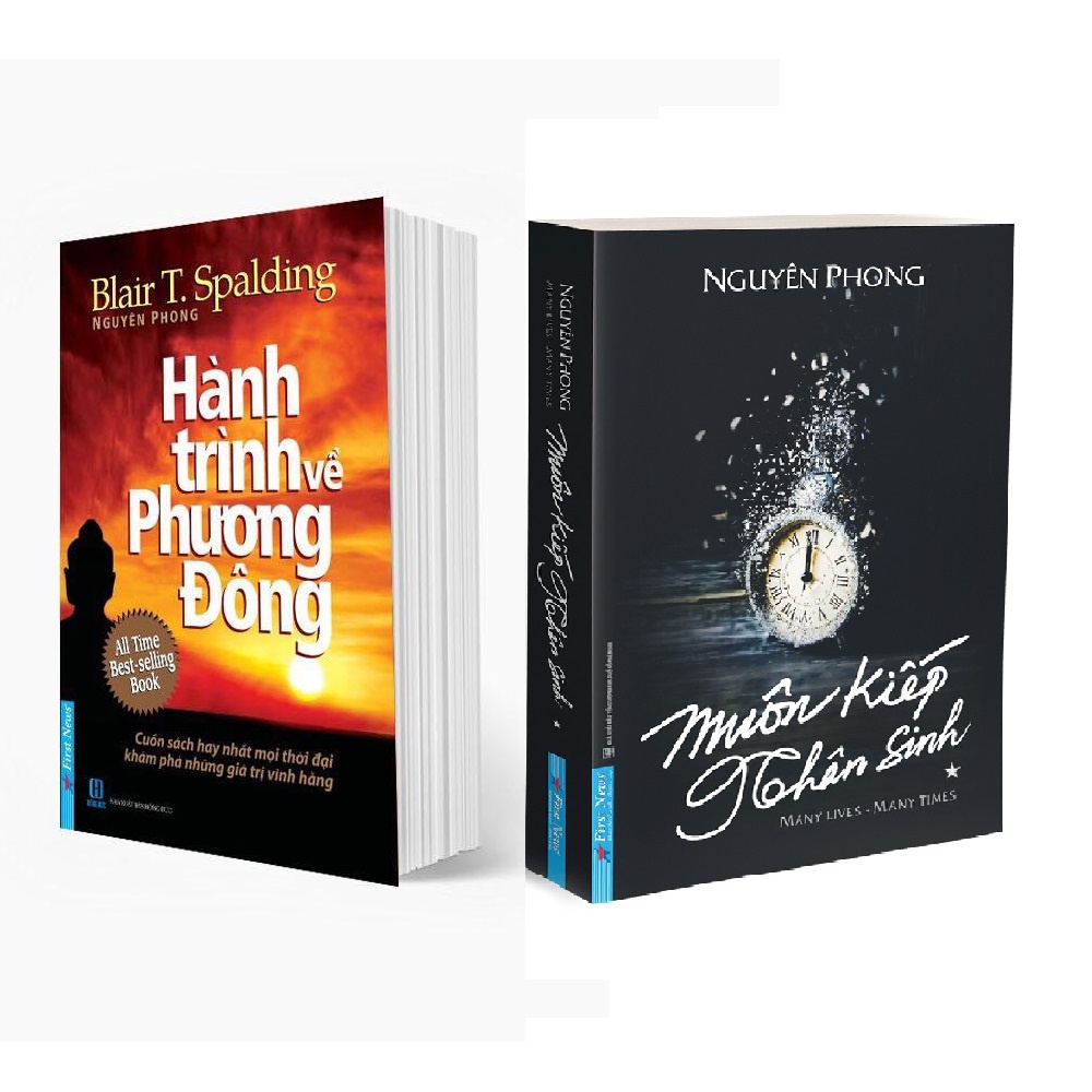 Sách - Combo Muôn Kiếp Nhân Sinh & Hành Trình Về Phương Đông(Khổ Nhỏ) - Tặng Kèm Bookmark