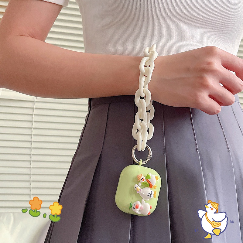 Vỏ Bảo Vệ Hộp Sạc Tai Nghe Lenovo Thinkpadplus Liveods LP40 TWS Lenovo LP40 Hình Trái Tim/Mèo Đáng Yêu Kèm Móc Treo