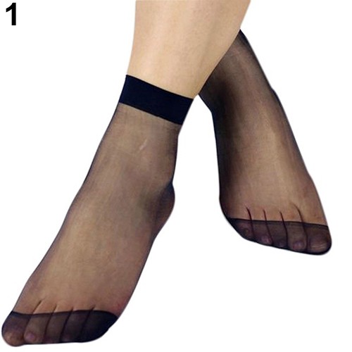10 Đôi Tất Chân Mỏng Trong Suốt Thoáng Khí Gợi Cảm Z24
