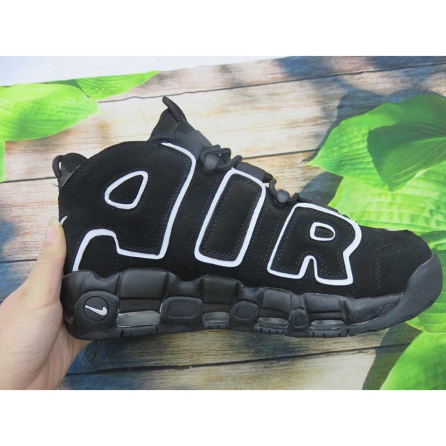 NEW CTY [FreeShip] [Xả Giá Sốc]. GIẦY THỂ THAO SNEAKER AIR MORE UPTEMPO NAM NỮ ĐEN FULL uy tín P new ༗ hot ↢