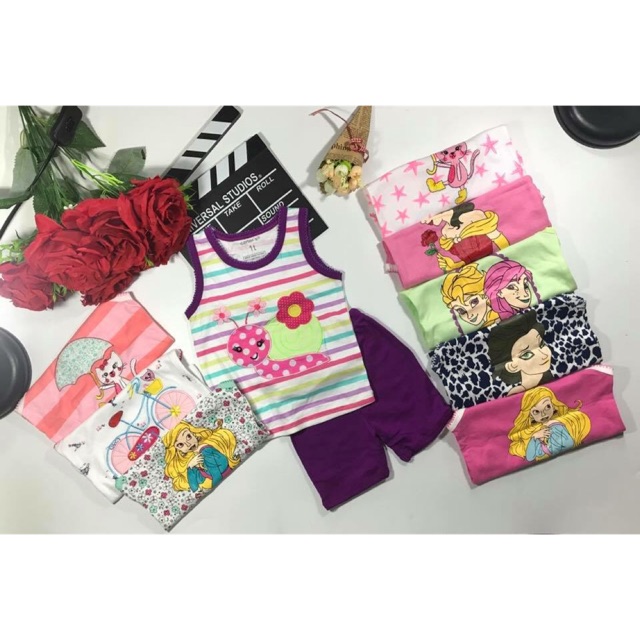 Combo bộ bé gái