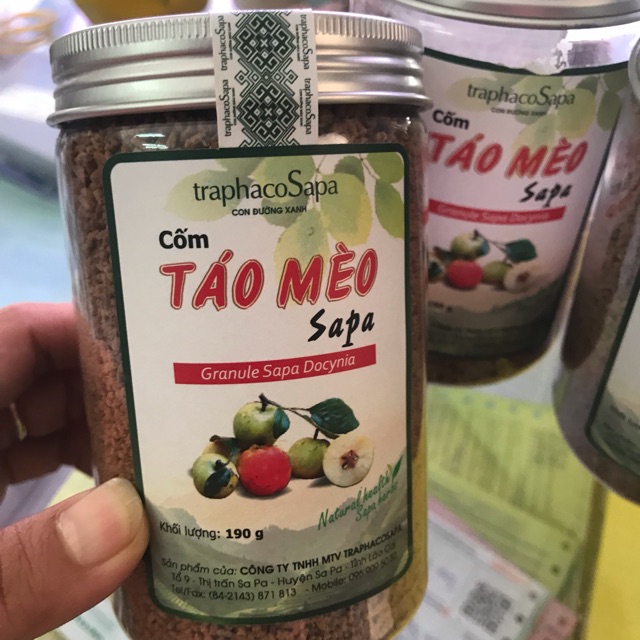 Cốm Táo Mèo Sapa