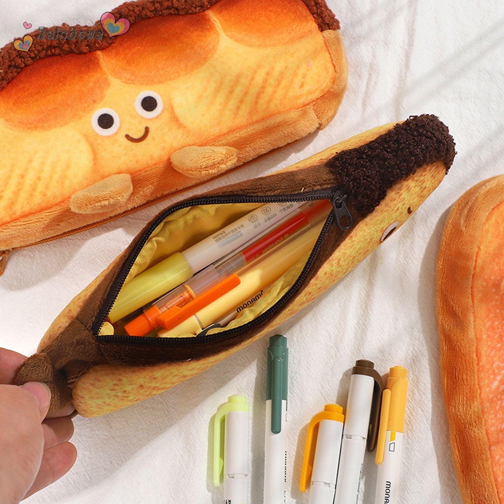 Túi Đựng Bút Hình Bánh Mì Hoạt Hình Ngộ Nghĩnh