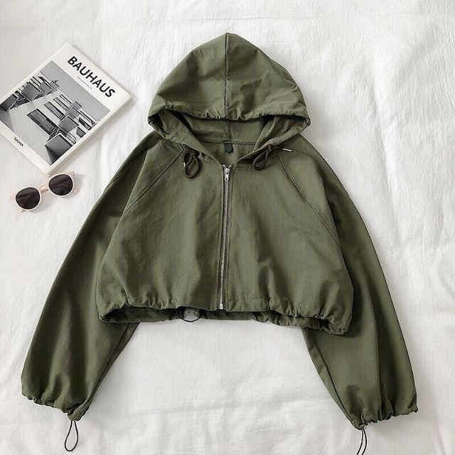 Áo khoác dù lửng sick croptop 1 lớp_ ảnh thật | BigBuy360 - bigbuy360.vn