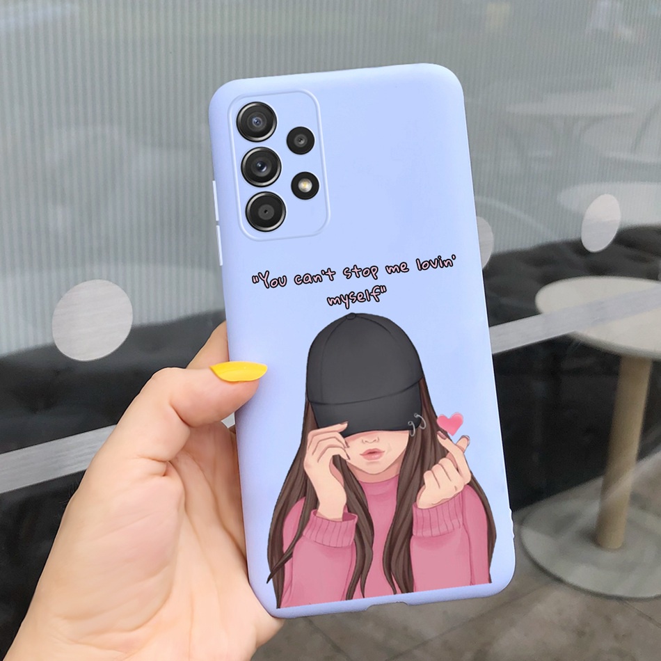 Ốp Điện Thoại TPU Silicon Mềm Màu Kẹo Hình Hoa Hướng Dương Cho Samsung Galaxy A23 SM-A235F A236B 2022 SamsungA23 A 23 4G 5G