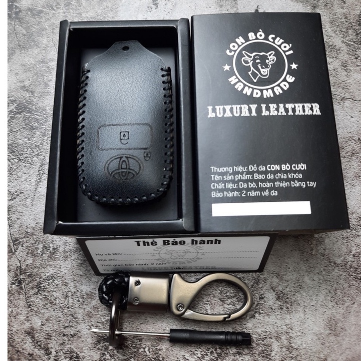 Bao da chìa khoá TOYOTA RAIZE, Veloz cross, Avanza 2022