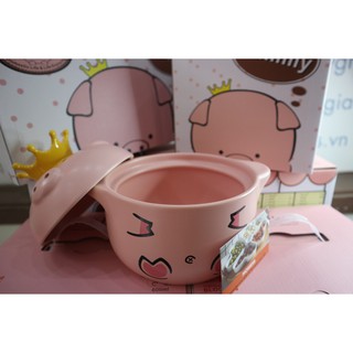 Nồi đất lợn hồng