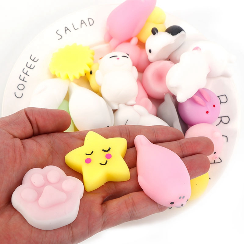 Đồ Chơi Mềm Dẻo Giảm Căng Thẳng Hình Động Vật Dễ Thương