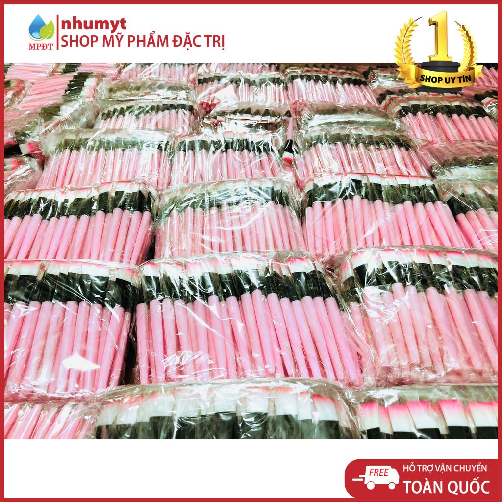(Combo 200) Cọ quét mặt nạ cán hồng, cán trắng, cọ đắp mask