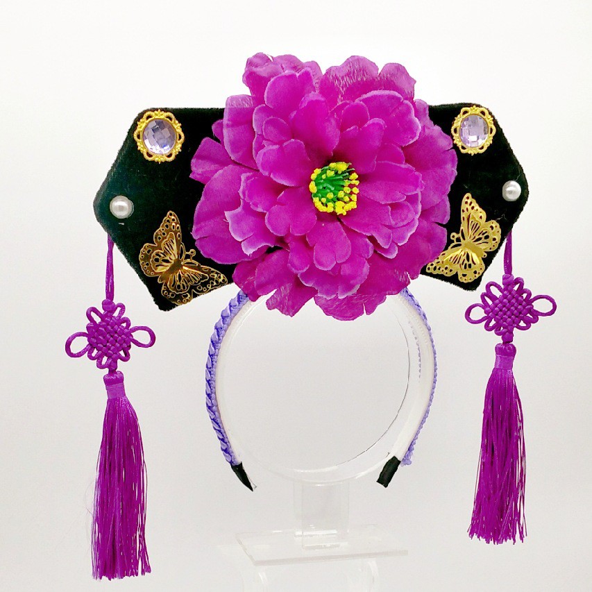 Bờm tóc cho bé, phụ kiện cho bé, bờm tóc công chúa, cách cách phong cách Trung Hoa Tiểu Yến Tử