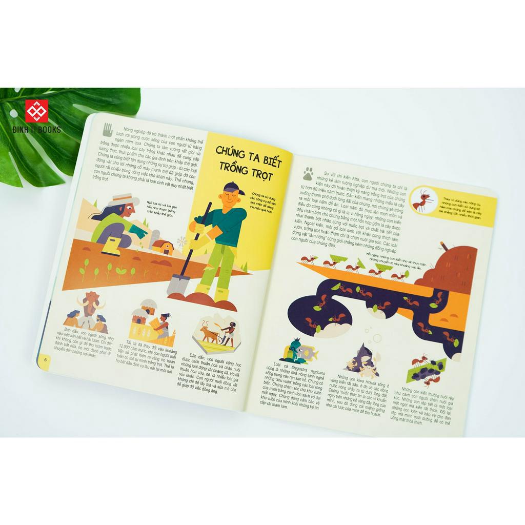 Sách thiếu nhi - Con người &amp; Động vật - Những điểm tương đồng thú vị