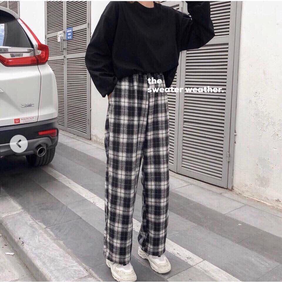 [Mã FAMAYWA giảm 10K đơn 50K] [QUÀ TẶNG LÀ 1C KHÂUTRANG] Quần ống rộng nữ rách đùi lai tưa, quần dài ống suông Taosan | BigBuy360 - bigbuy360.vn