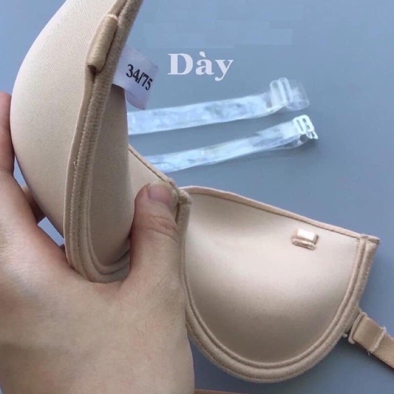 Áo ngực siêu dày nâng tạo khe dây trong sau lưng