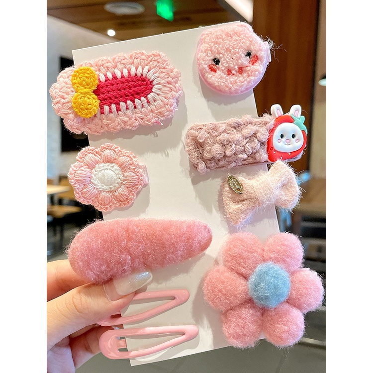 Set Kẹp Tóc Bé Gái Nhiều Hoạ Tiết Xinh Xắn Dễ Thương Mainia Shop