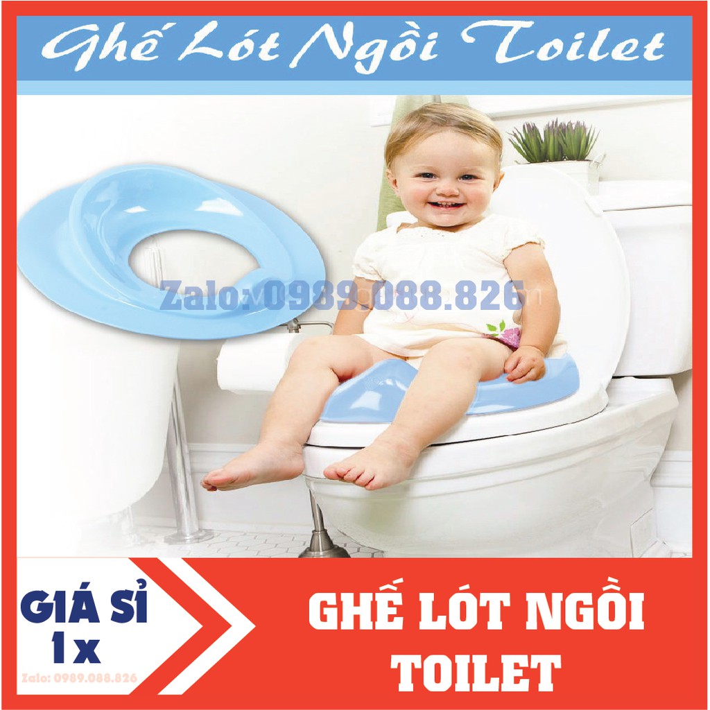 GHẾ LÓT NGỒI TOILET CHO BÉ [NHỰA VIỆT NHẬT]