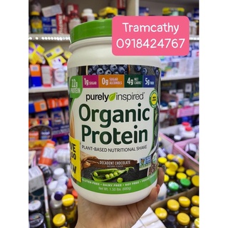 Bột Đạm/Protein hữu cơ cho thể thao protein powder 21g, giảm cân tăng cơ organic protein