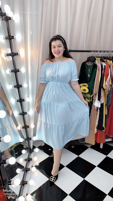 Bigsize Đầm maxi 3 tầng | BigBuy360 - bigbuy360.vn