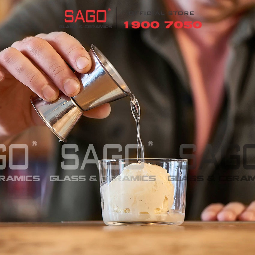 Cốc Thủy Tinh Pudding &amp; Panna Cotta Cidra 220ml (Made in EU)