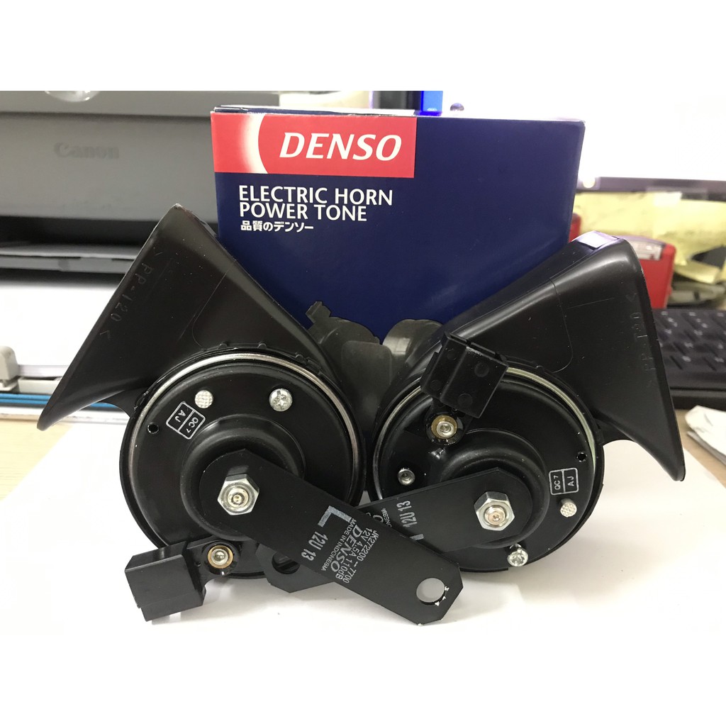 Còi sên 1 jack Denso cao cấp- Kèn 1 jack cho xe ôtô