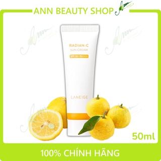 Kem chống nắng LANEIGE Radian-C SPF50+ PA++++ FULLSIZE 50ML