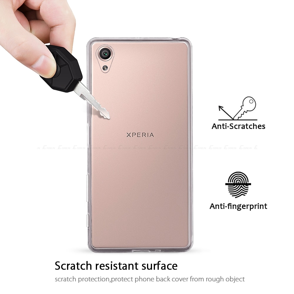 Ốp Điện Thoại Silicon Tpu Trong Suốt Cho Sony Xperia 1 5 10 Ii Xz3 Xz2 Xz1 Xz L1 L2 L3 Z5 Z4 Z3 X Compact Xa Xa1 Xa2 Plus Ultra