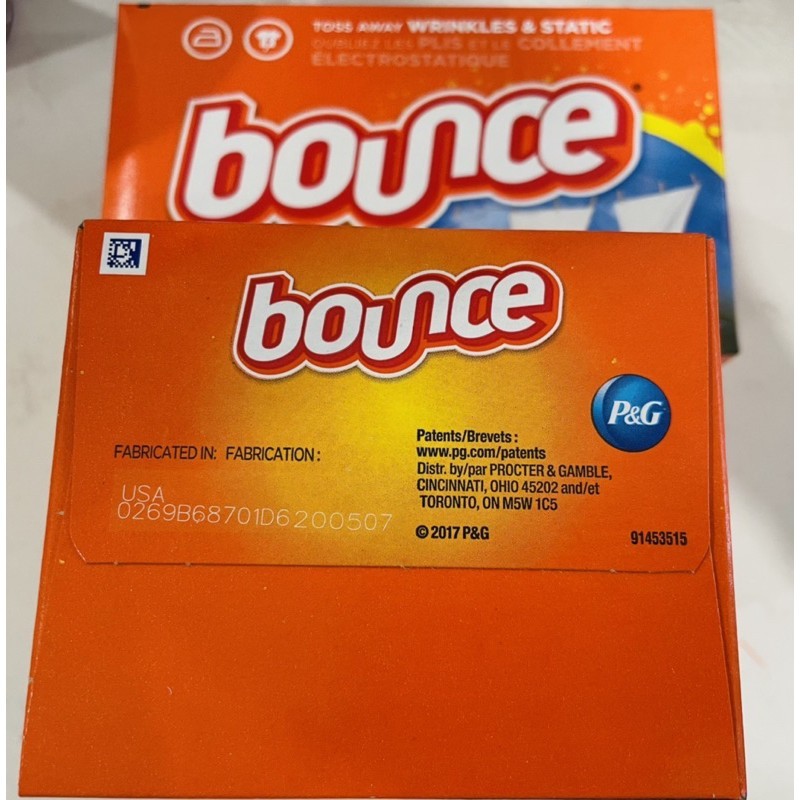 Giấy Thơm Quần Áo Bounce - Hàng của Mỹ (VL)