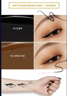 Kẻ mắt nước PONY EFFECT MATTE FINISH BRUSH LINER