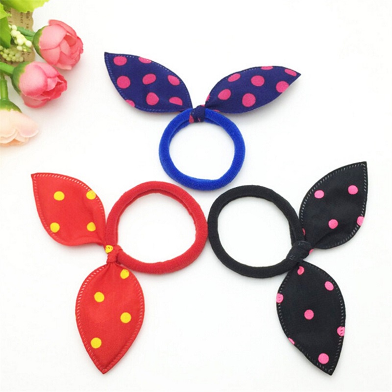 ### Bộ 10 Băng Đô Tai Thỏ Dễ Thương Cho Bé