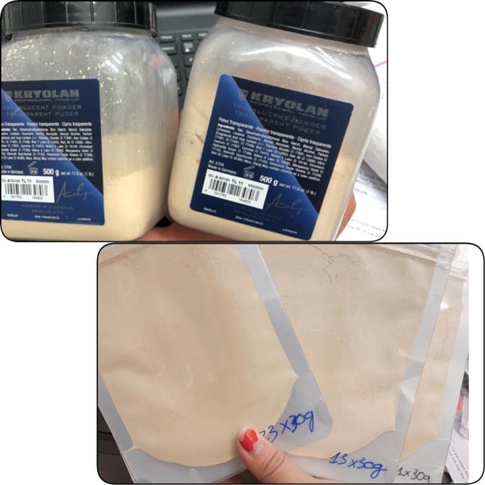 Phấn phủ kryolan chiết 30g