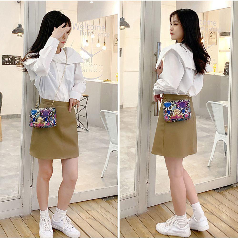 UUMIR Túi Đeo Vai Đựng Điện Thoại Họa Tiết Da Rắn Thời Trang