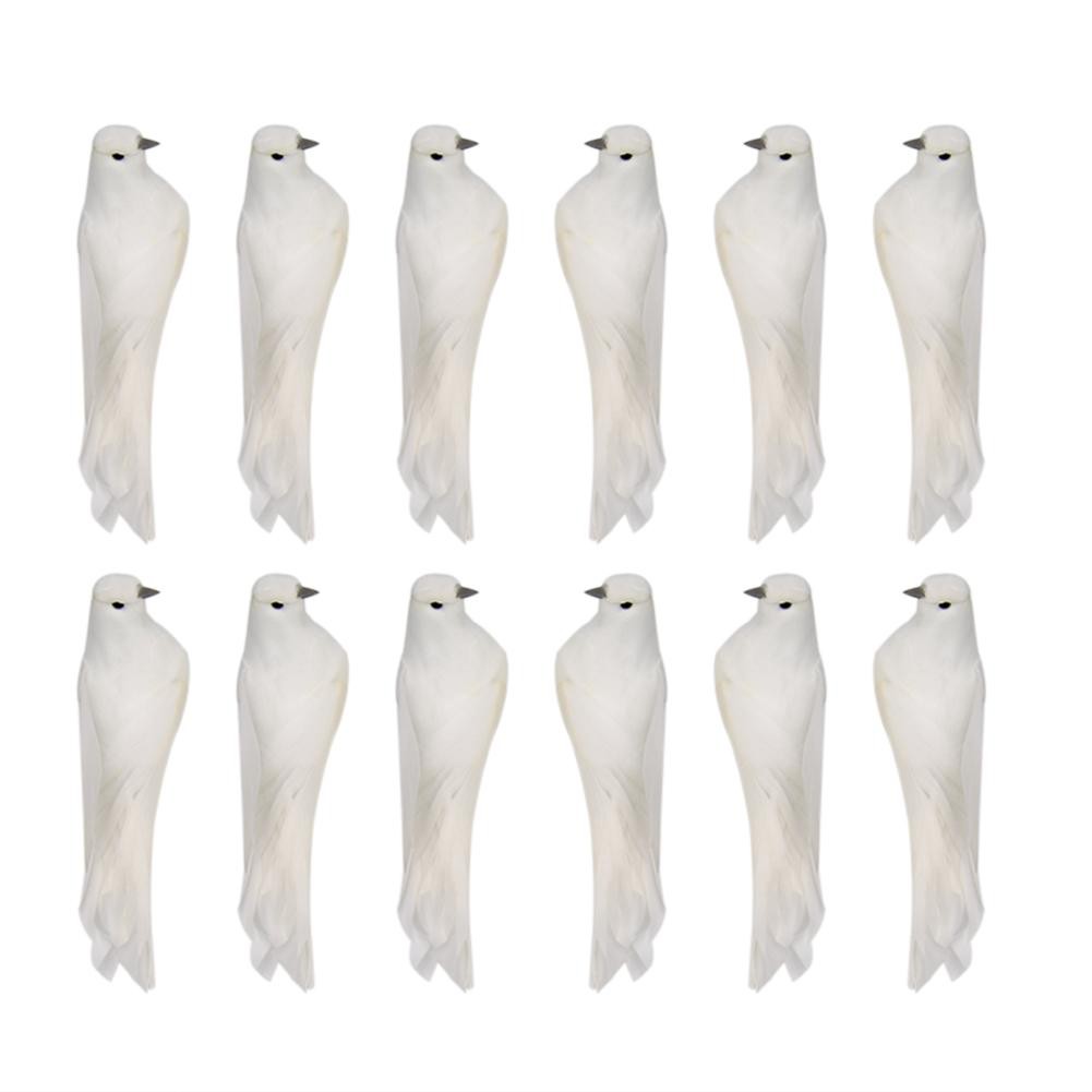 Set 12 mô hình chon nhân tạo trang trí bữa tiệc