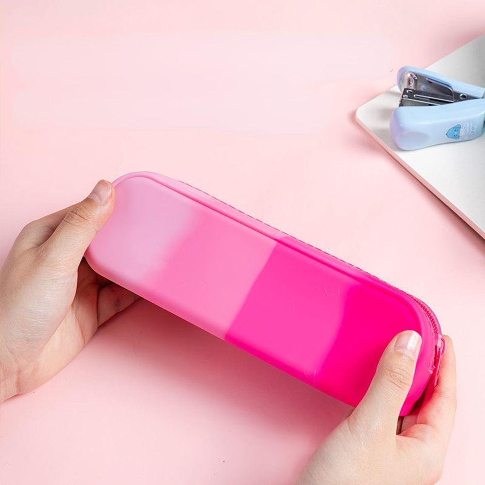 Túi Đựng Bút Silicone Màu Gradient 1 Cái