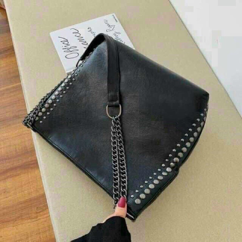 Túi xách tote da nữ đeo chéo Đinh Tán DC87