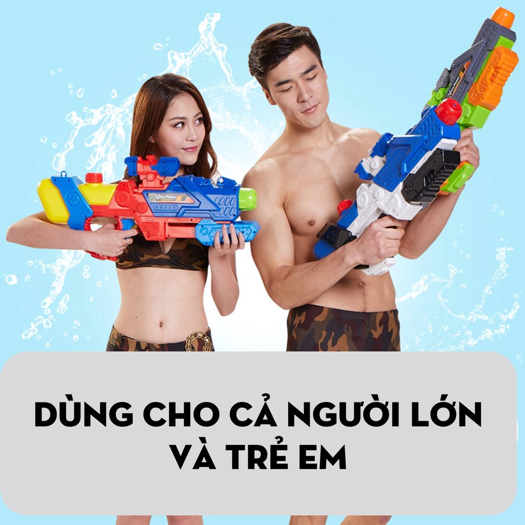 Đồ Chơi Trẻ Em Súng Nước Áp Lực Lớn Z2 Bản Đặc Biệt - Đồ Chơi Ngọc Quan