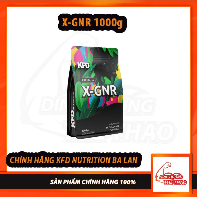 Tăng Cân Tăng Cơ Bắp Hồi Phục Cơ KFD NUTRITION PREMIUM X-GAINER 1KG