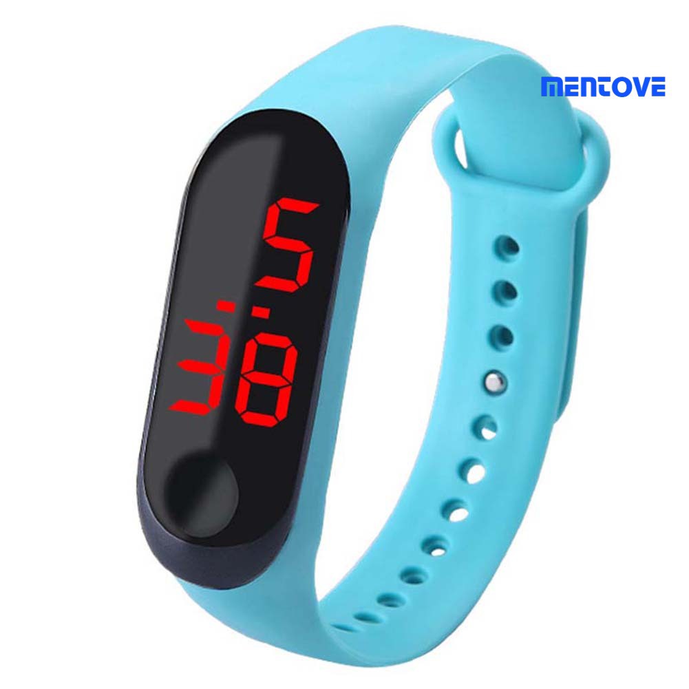 Đồng Hồ Đeo Tay Điện Tử Dây Đeo Có Đèn Led Điều Chỉnh Được