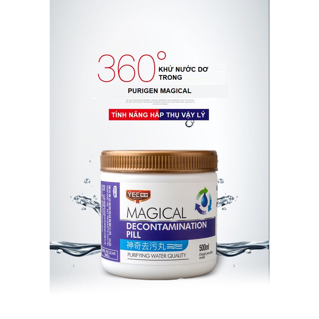 Vật Liệu Lọc Purigen Magical/Aquarium Hoàn Nguyên Cho Hồ Cá
