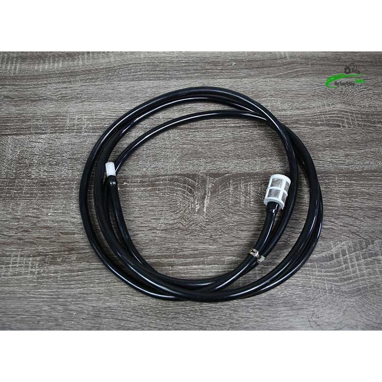 Dây hút nước bên ngoài bình xịt điện  có lọc rác