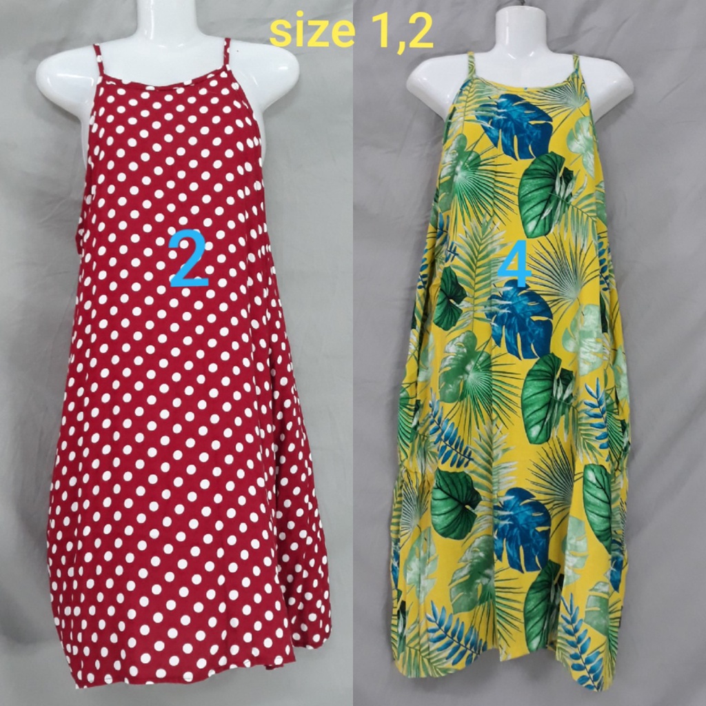 Đầm yếm form suông