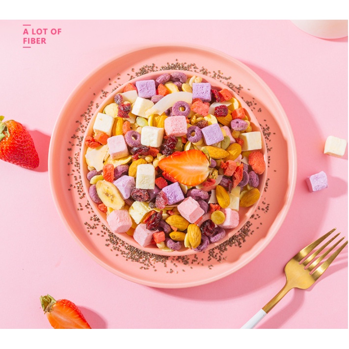 Ngũ Cốc Giảm Cân Ăn Kiêng Mix Hạt, Sữa Chua 100g
