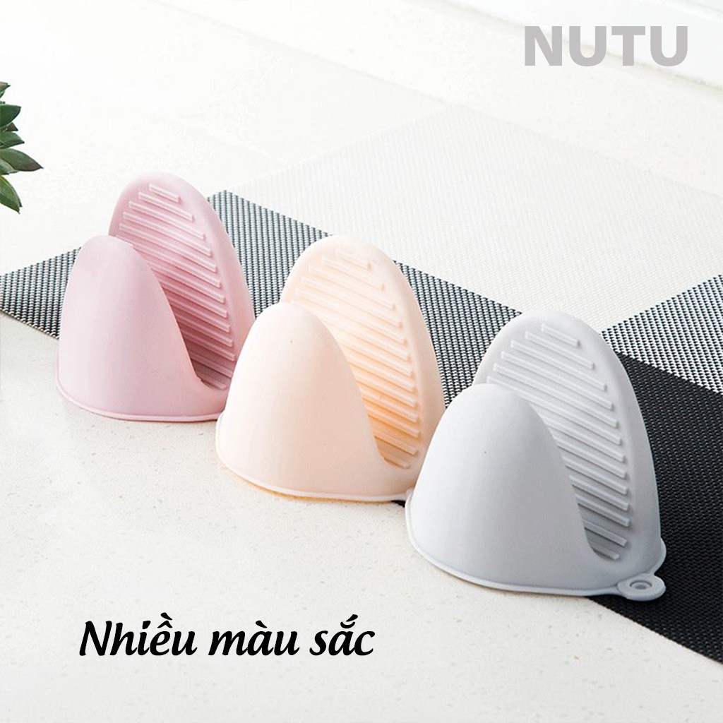 Miếng Bắc Nồi Silicon Nhiều Màu Có Móc Treo Tiện Lợi