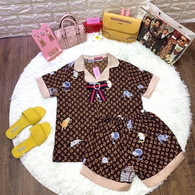 Pizama lụa satin