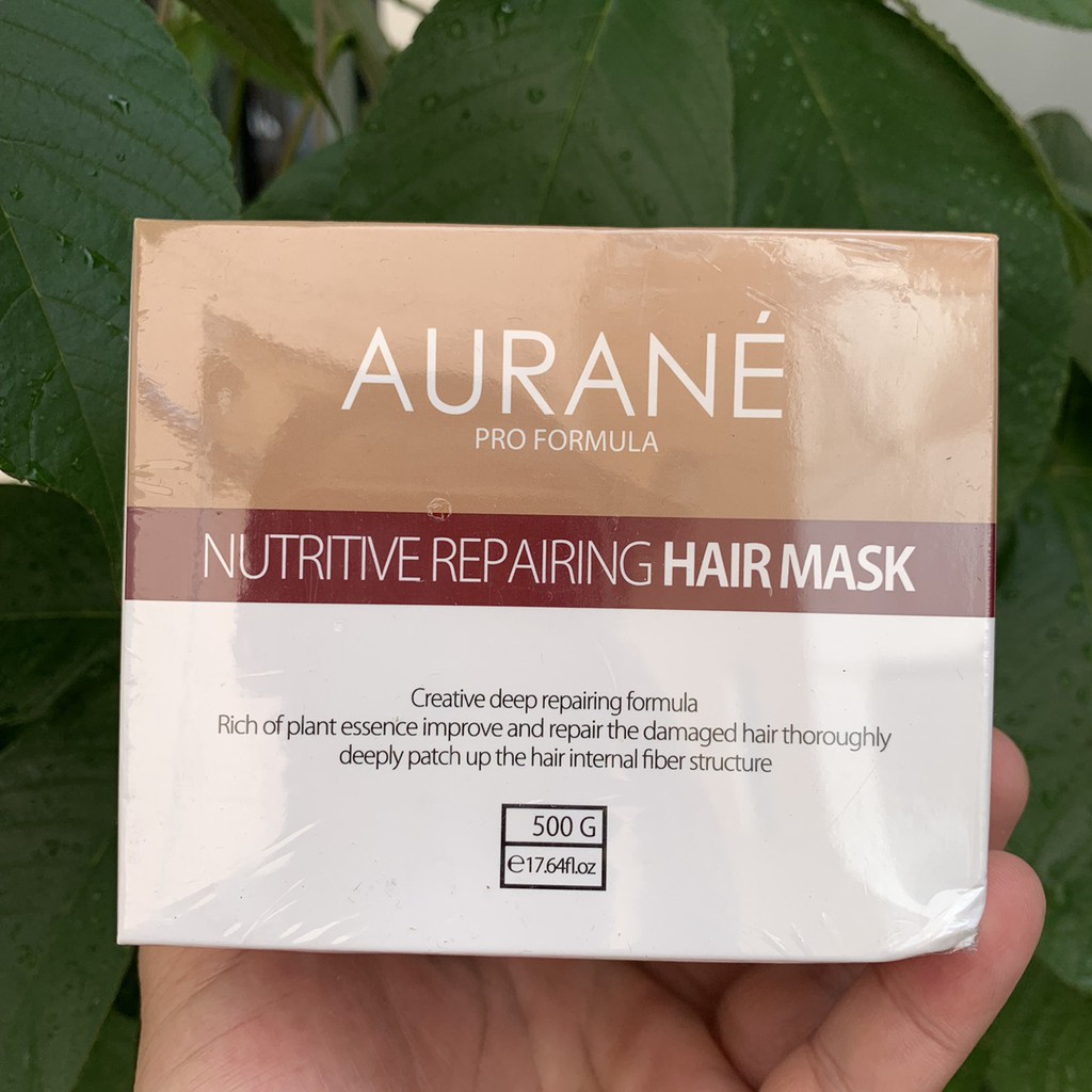 Mặt Nạ Hấp Phục Hồi AURANE 500ml ( Nutritive Reparing Hair Mask)